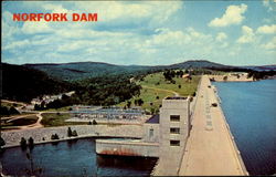 Norfork Dam Mountain Home, AR Postcard Postcard