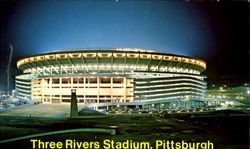 Three Rivers Stadium Postcard