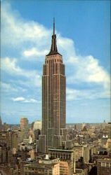 Empire State Building Postcard