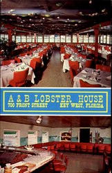 A & B Lobster House, 700 Front Street Postcard