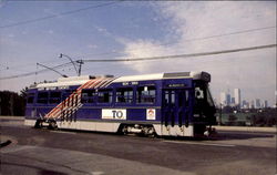 TTS Light Rail Vehicle Postcard