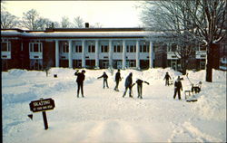 Ice Skating, Chautauqua Institution Postcard