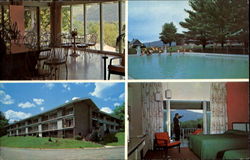 Terrace Motel Ellenville, NY Postcard Postcard