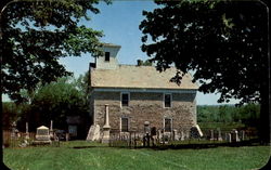 Old Fort Herkimer Church New York Postcard Postcard