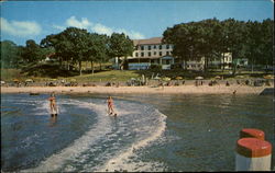 Private Beach Of The Pridwin Hotel And Cottages Postcard