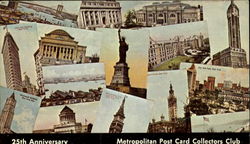 Metropolitan Post Card Collectors Club New York, NY Postcard Postcard