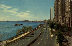 Franklin D. Roosevelt Drive Postcard