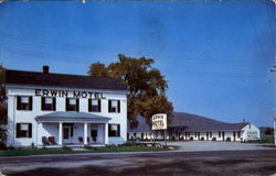 Erwin Motel, U. S. 15 Gang Mills, NY Postcard Postcard