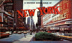 A Souvenir Bonus Album Of New York Postcard Postcard