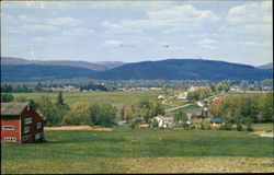 View From Masonville Mountain Postcard