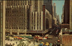 Radio City Music Hall Postcard