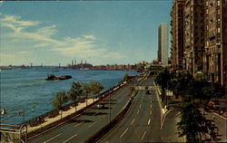 Franklin D. Roosevelt Drive Postcard