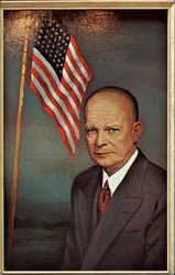 Dwight D. Eisenhower Postcard