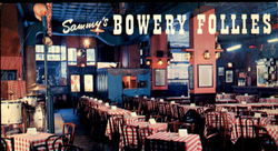 Sammy's Bowery Follies Postcard