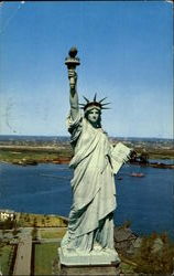 Statue Of Liberty Postcard