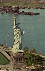 Statue Of Liberty New York City, NY Postcard Postcard