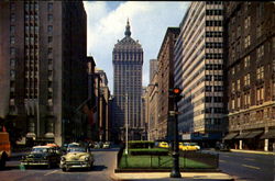 The Fabulous Park Avenue New York, NY Postcard Postcard