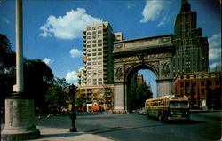 Washington Square Postcard