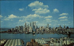 Lower Manhattan Skyline New York, NY Postcard Postcard