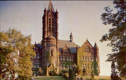 Crouse Memorial Building, Syracuse University Campus Postcard