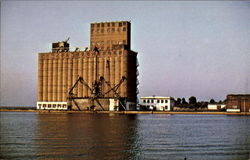 Grain Elevator Oswego, NY Postcard Postcard