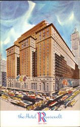 The Hotel Roosevelt New York City, NY Postcard Postcard