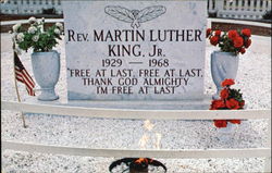 Memorial To Dr. Martin Luther King, Jr. Postcard