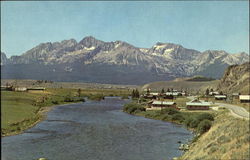 Lower Stanley Upper Stanley, On the Salmon River Postcard