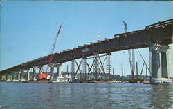 Route 80 Bridge At LeClaire Le Claire, IA Postcard Postcard