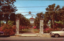 West Hall, Valdosta State College Postcard