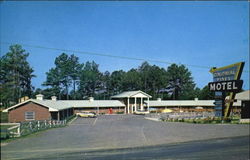 Colonial Pines Motel Postcard