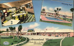 Dreamland Motel, Route 301 Postcard