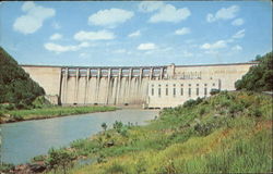 Allatoona Dam Georgia Postcard Postcard