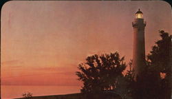 Little Cape Sable Lighthouse Mears, MI Postcard Postcard