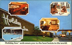 Holiday Inn, 501 Saginaw St Bay City, MI Postcard Postcard