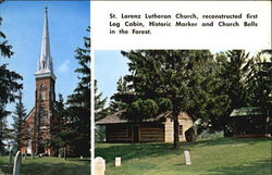 St. Lorenz Lutheran Church Frankenmuth, MI Postcard Postcard