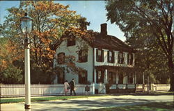 Sarah Jordan Boarding House, Greenfield Village Postcard