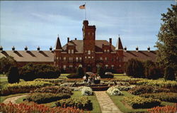 Sunken Gardens, Marquette Branch Prison Michigan Postcard Postcard