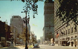 Washington Boulevard Detroit, MI Postcard Postcard