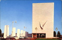 The Veterans Memorial Building Postcard