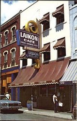 Laikon Café, 569 Monroe Ave Detroit, MI Postcard Postcard