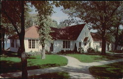 Traverse City Senior Center Michigan Postcard Postcard