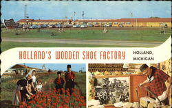 Holland's Wooden Shoe Factory, U. S. 31 By-Pass Postcard