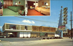 Dearborn Towne House Motel, 2101 So. Telegraph Michigan Postcard Postcard