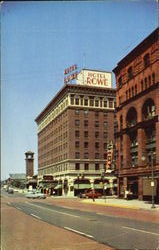 The Hotel Rowe Grand Rapids, MI Postcard Postcard