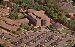 College Of Education Building, Michigan State University Postcard