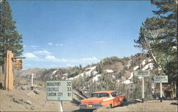 Summit Of Sonora Pass Postcard