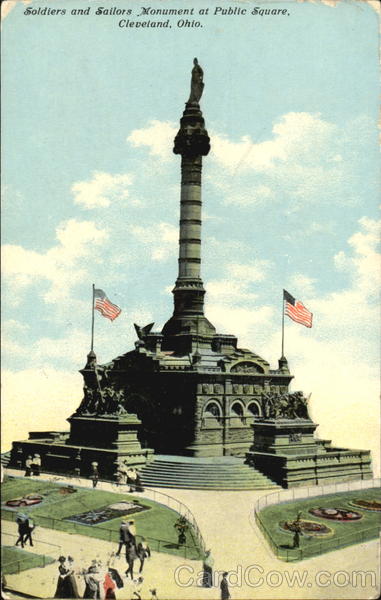 Soldiers And Sailors Monument Public Square Cleveland Oh