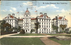 St. Lukes Hospital New York City, NY Postcard Postcard