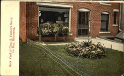 Back Yard Of Chas. S. Palmer's Store Le Roy, MN Postcard Postcard